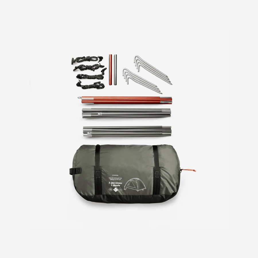 Location Tente dôme de trekking 3 places MT500