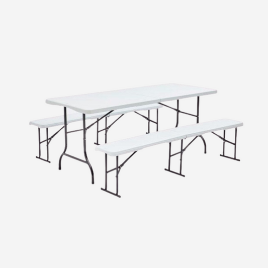 Table + Banc 6 à 8 Personnes